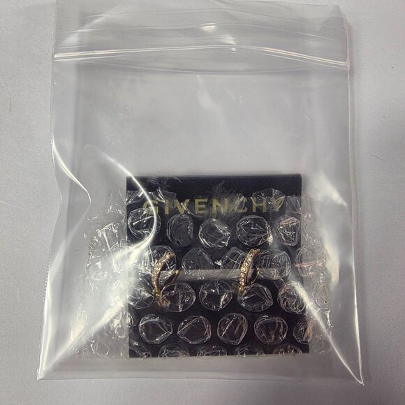 Givenchy Topaz Dangle Teardrop Earrings with CZ accents - Picture 6 of 6